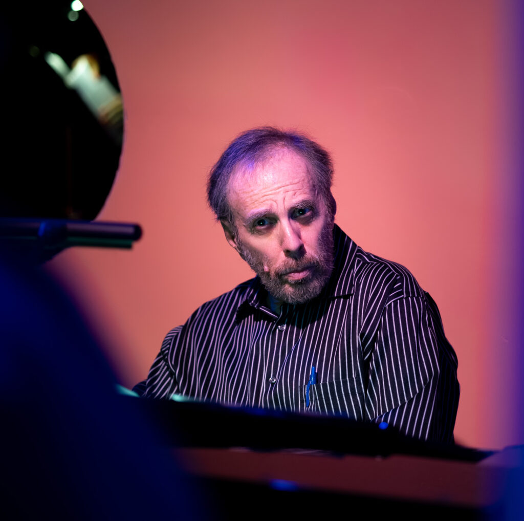Pianist David Moscoe at the Gardenia Supper Club. Aug 12, 2023.