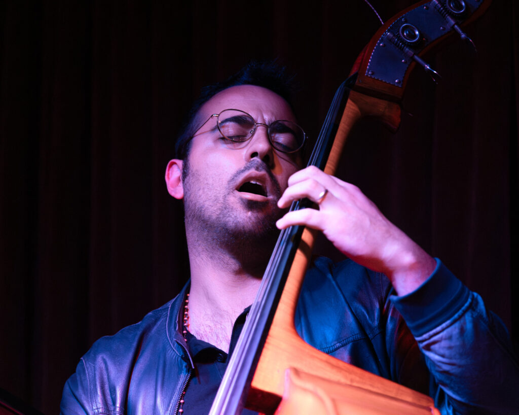 Luca Alemanno at Michael Ragonese's weekly jam, Thursdays at The Rhythm Room in DTLA. July 6, 2023.